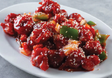 Sweet and Sour Pork at Pokhara Chinese Restaurant